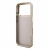 Guess PU 4G Metal Logo Strap Zadni Kryt pro iPhone 18 Pro Pink