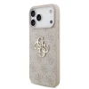 Guess PU 4G Metal Logo Zadni Kryt pro iPhone 18 Pro Max Pink