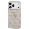 Guess PU 4G Metal Logo Zadni Kryt pro iPhone 18 Pro Max Pink