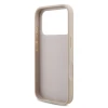 Guess PU 4G Metal Logo Zadni Kryt pro iPhone 18 Pro Pink
