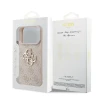 Guess PU 4G Metal Logo Zadni Kryt pro iPhone 18 Pro Pink