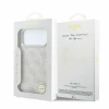 Guess PU Leather 4G Gold Frame Embossed MagSafe Zadni Kryt pro iPhone 18 Pro Max Pink