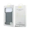 Guess PU Leather 4G Gold Frame MagSafe Zadni Kryt pro iPhone 18 Pro Max Black