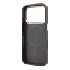 Guess PU Leather 4G Gold Frame MagSafe Zadni Kryt pro iPhone 18 Pro Max Brown