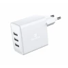 SWISSTEN TRAVEL CHARGER WITH 3x USB 3A 15W WHITE