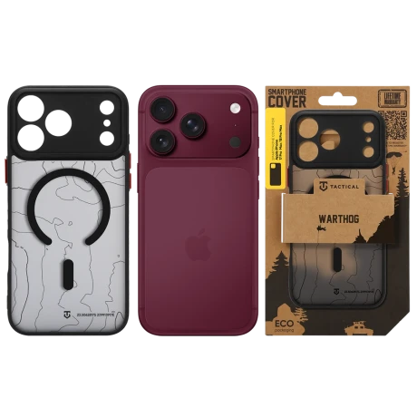 Tactical MagForce Warthog Kryt pro Apple iPhone 18 Pro Max/17 Pro Max Asphalt