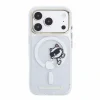 Karl Lagerfeld IML Choupette Peekaboo Magsafe Zadni Kryt pro iPhone 18 Pro Max Transparent