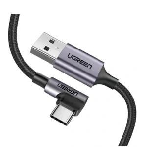 Cablu alimentare si date Ugreen US284 fast charging USB la USB Type-C 2m negru
