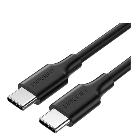 Cablu alimentare si date Ugreen US286 fast charging USB Type-C la USB Type-C 1.5m negru