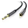 Cablu audio Ugreen AV118 stereo 3.5 mm jack (T) la 3.5 mm jack (M) 1m negru