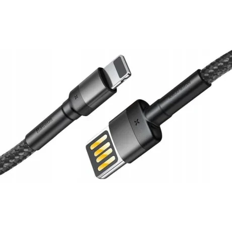 Cablu Date Lightning Baseus Cafule Special Edition  2.4A 1m Negru thumb