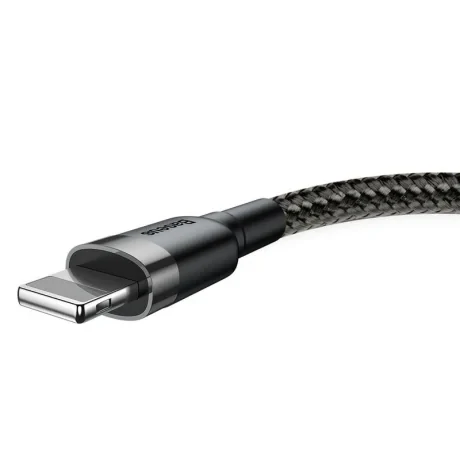 Cablu Date Micro Usb Baseus Cafule  2.4A 0.5m Gri thumb