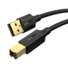 Cablu de Imprimanta Ugreen Usb 2.0 AM to BM 1.5m Negru