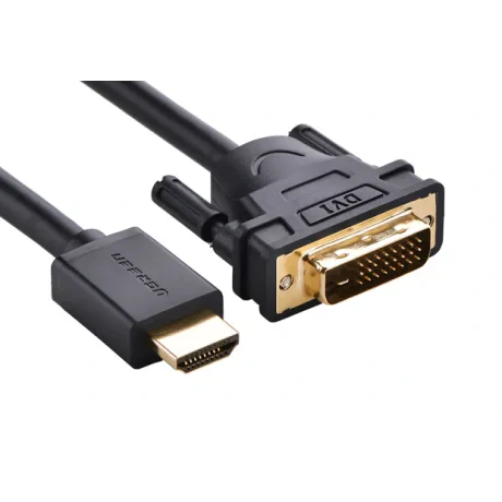 Cablu HDMI Ugreen HD106 to DVI-D 24 + 1 1.5m Negru thumb