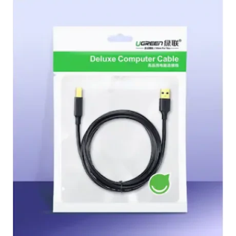 Cablu USB Ugreen US135 pentru imprimanta 1m negru thumb
