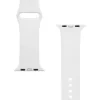 Curea Tactical Silicone pentru Apple IWatch 1/2/3/4/5/6/SE 42/44mm Alb