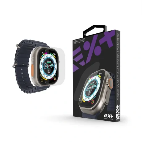 Folie Protectie 3D Next One pentru Apple Watch 41 mm AW-41-3D-CLR thumb