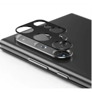 Folie Protectie Sticla Camera Mobico pentru Samsung Galaxy S23 Ultra Negru