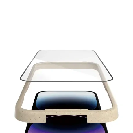 Folie Sticla Panzer UWF pentru iPhone 15 cu aplicator 2809 Negru