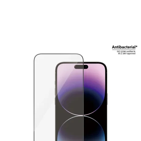 Folie Sticla Panzer UWF pentru iPhone 15 Pro Max cu aplicator 2812 Negru thumb