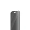 Folie Sticla Panzer UWF Privacy pentru iPhone 15 Pro cu aplicator P2810 Negru