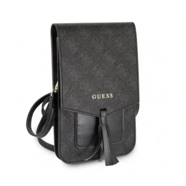 Geanta Guess 4G Wallet Universal Case GUWBSQGBK Black