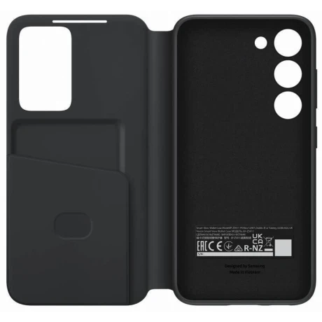 Husa Book Clear View Samsung pentru Samsung Galaxy S23 Black