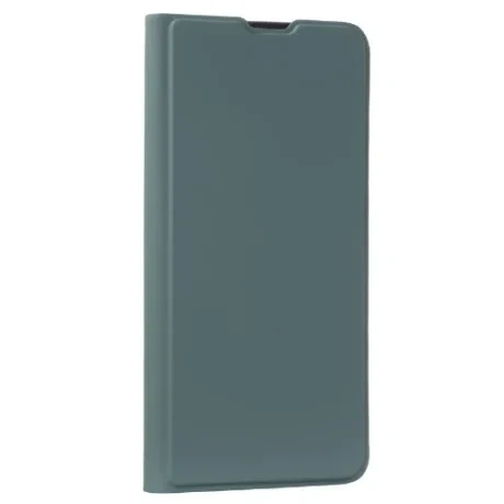 Husa Book Silicon Flip pentru iPhone 13 Mini Verde