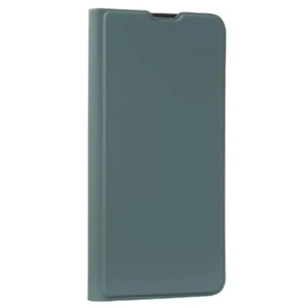 Husa Book Silicon Flip pentru iPhone 13 Mini Verde
