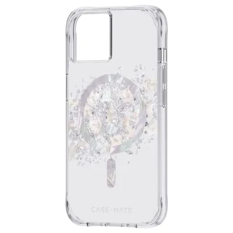 Husa Case Mate Karat Touch of Pearls MagSafe pentru iPhone 14 Pro CM049204 Transparent thumb