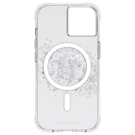 Husa Case Mate Karat Touch of Pearls MagSafe pentru iPhone 14 Pro CM049204 Transparent thumb