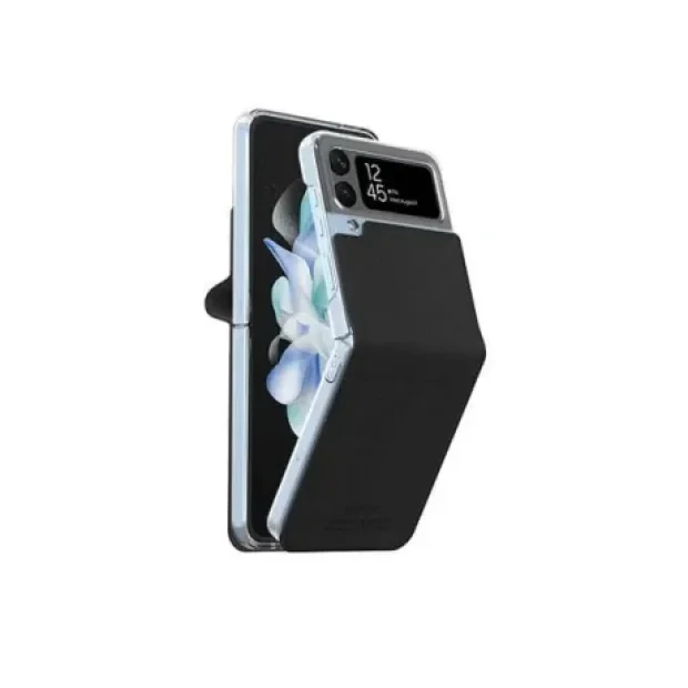 Husa Cover Araree Mustang Handmade pentru Samsung Galaxy Z Flip 4 Black