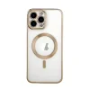 Husa Cover Beauty Lens Frame Magsafe pentru iPhone 14 Pro Auriu