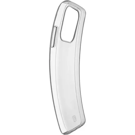 Husa cover Cellularline Silicone Fine pentru iPhone 15 Pro Transparent