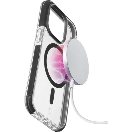Husa cover Cellularline Strong Guard MagSafe pentru iPhone 15 Pro Max Transparent thumb