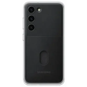 Husa Cover Clear Frame Case pentru Samsung Galaxy S23 Black