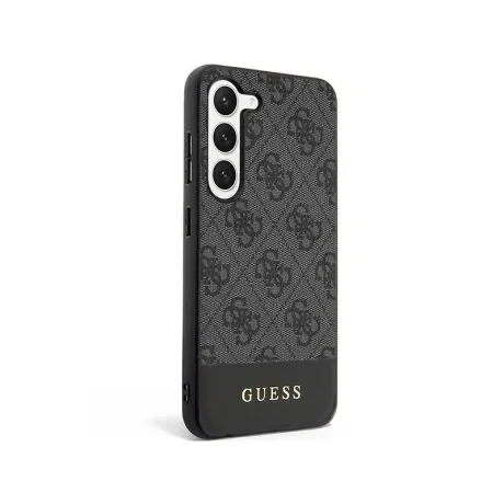 Husa Cover Guess Bottom Stripe pentru Samsung Galaxy  S23 Plus Grey