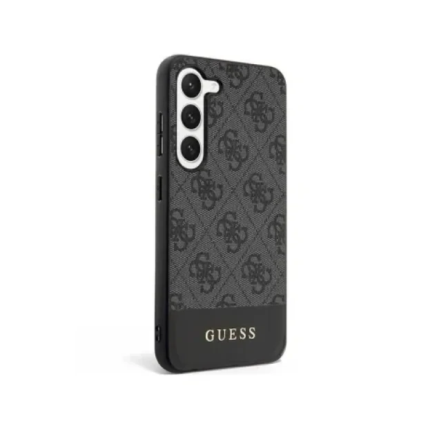 Husa Cover Guess Bottom Stripe pentru Samsung Galaxy  S23 Plus Grey