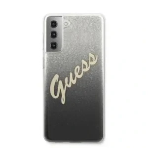Husa Cover Guess Glitter Gradient pentru Samsung Galaxy S21 Ultra Black
