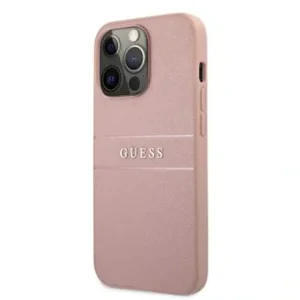 Husa Cover Guess Leather Saffiano pentru iPhone 13 Pro Max Pink