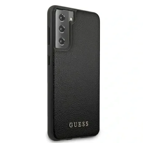 Husa Cover Guess Leather Saffiano pentru Samsung Galaxy S21 FE 5G Black