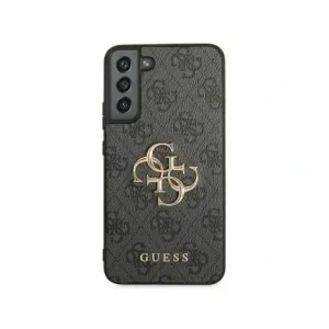 Husa Cover Guess PU 4G Metal Logo pentru Samsung Galaxy S22 Grey