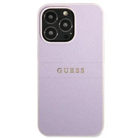 Husa Cover Guess Saffiano Leather iPhone 13 Pro Purple thumb