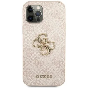 Husa Cover Guess Silicone Metal Logo pentru iPhone 13 Pro Pink