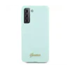 Husa Cover Guess Silicone Metal Logo pentru Samsung Galaxy S21 Plus GUHCS2MLSLMGLB Mint