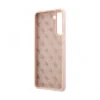 Husa Cover Guess Silicone Metal Logo pentru Samsung Galaxy S21 Plus GUHCS2MLSLMGLP Pink