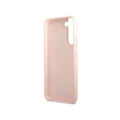 Husa Cover Guess Silicone Metal Logo pentru Samsung Galaxy S23 Plus Pink thumb