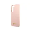 Husa Cover Guess Silicone Metal Logo pentru Samsung Galaxy S23 Plus Pink