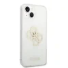 Husa Cover Guess TPU Big 4G Full Glitter pentru iPhone 14 Plus Clear
