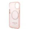 Husa Cover Guess Translucent MagSafe pentru iPhone 13 Pro Pink